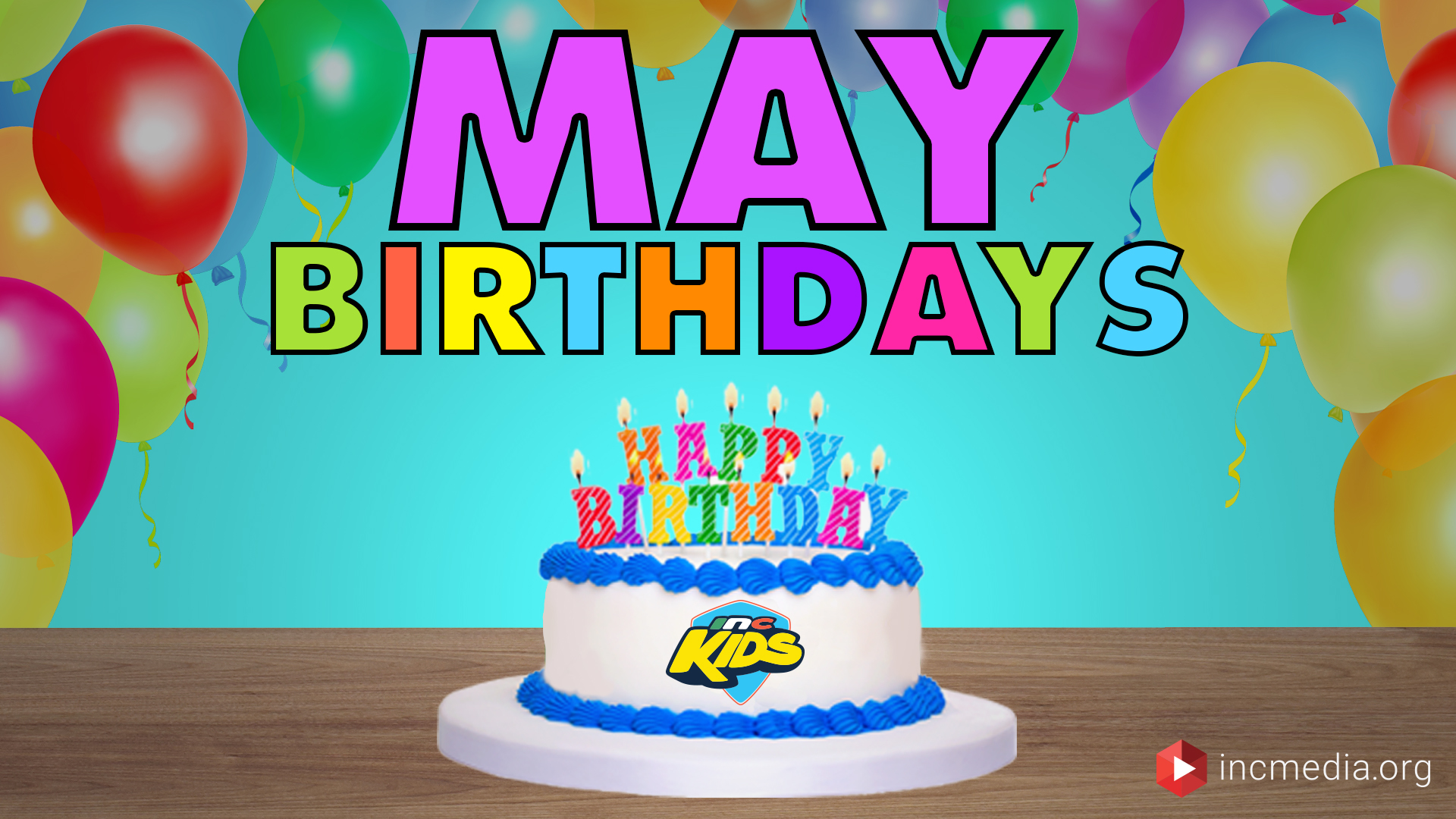 May Birthday Calendar - Amalee Joanne